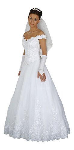 Brautkleid Dajana mit Schleppe, weiß, inkl. Maßanfertigung - 2